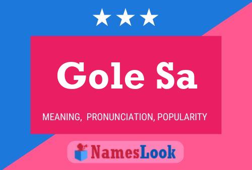 Gole Sa Name Poster