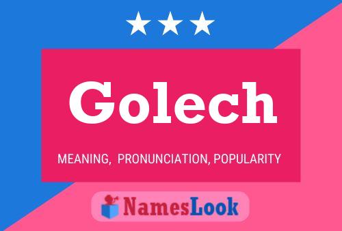 Golech Name Poster