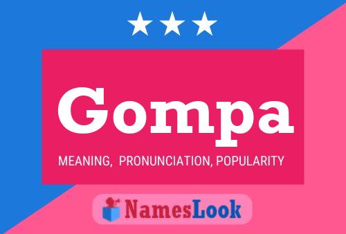 Gompa Name Poster