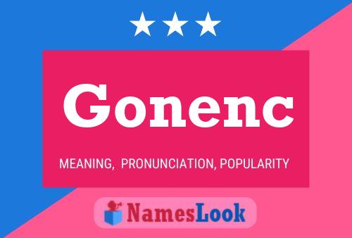 Gonenc Name Poster