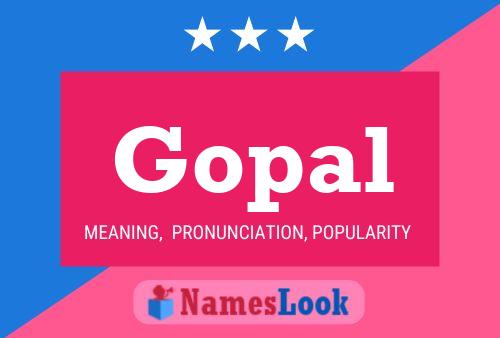 Gopal Name Poster