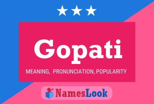 Gopati Name Poster