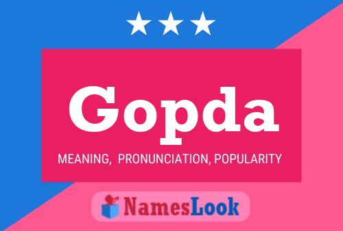 Gopda Name Poster