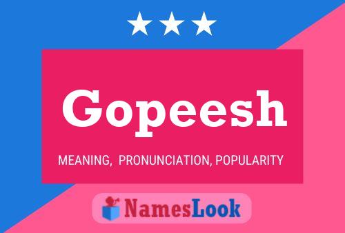 Gopeesh Name Poster