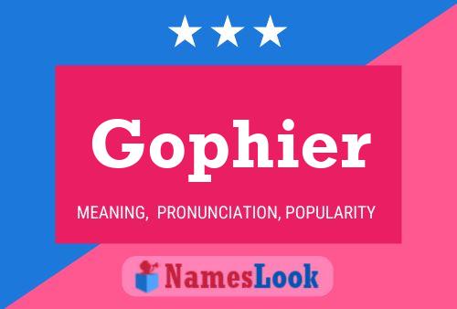 Gophier Name Poster