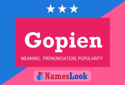 Gopien Name Poster