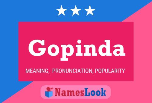 Gopinda Name Poster