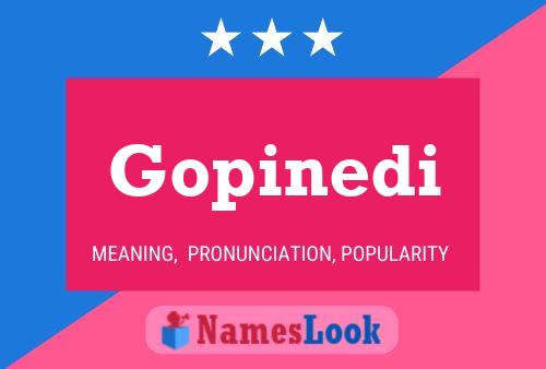 Gopinedi Name Poster