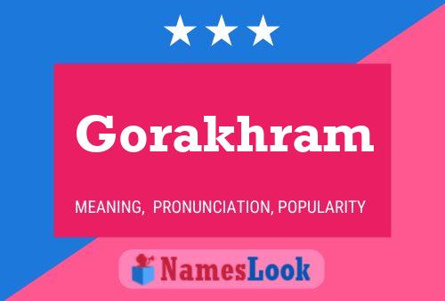 Gorakhram Name Poster