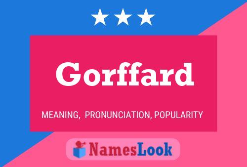 Gorffard Name Poster