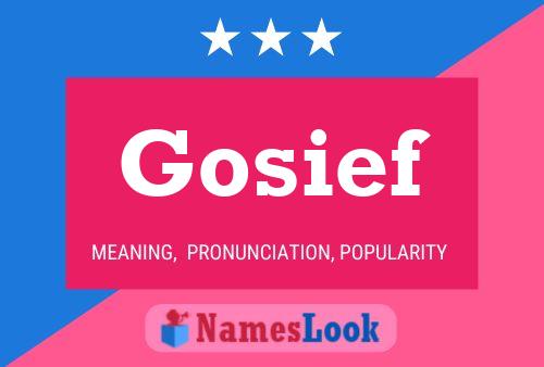 Gosief Name Poster