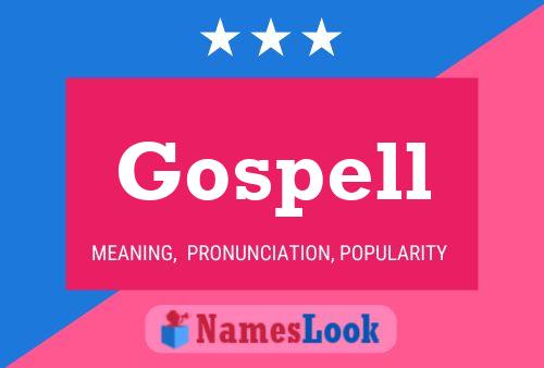 Gospell Name Poster