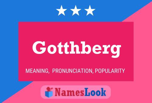 Gotthberg Name Poster