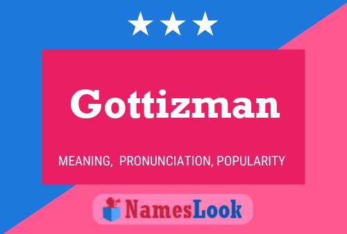 Gottizman Name Poster