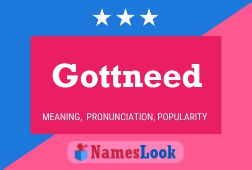 Gottneed Name Poster