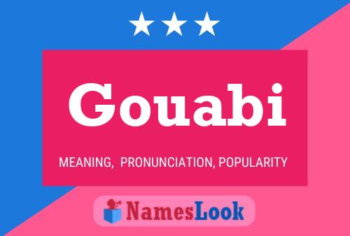 Gouabi Name Poster