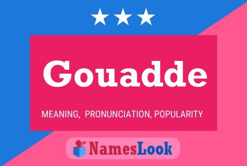 Gouadde Name Poster