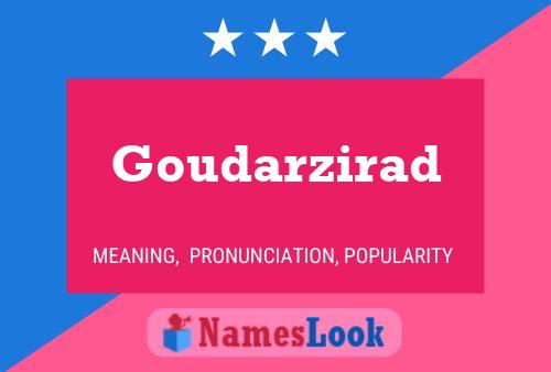 Goudarzirad Name Poster