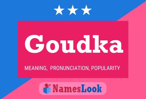 Goudka Name Poster