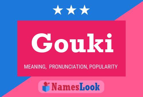 Gouki Name Poster