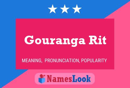 Gouranga Rit Name Poster