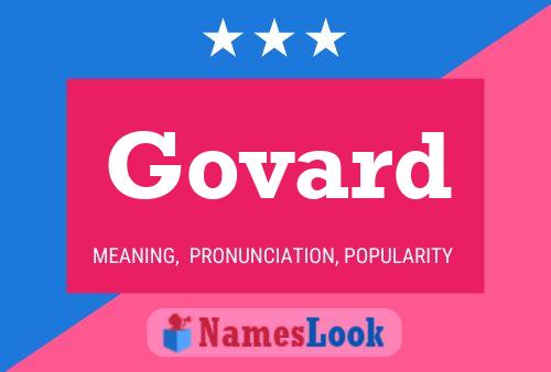 Govard Name Poster