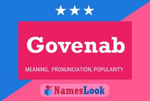 Govenab Name Poster