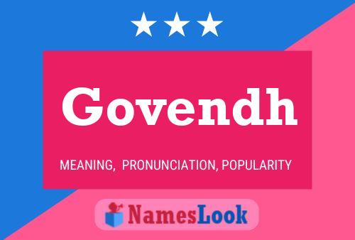 Govendh Name Poster