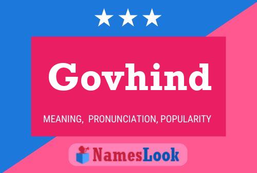 Govhind Name Poster