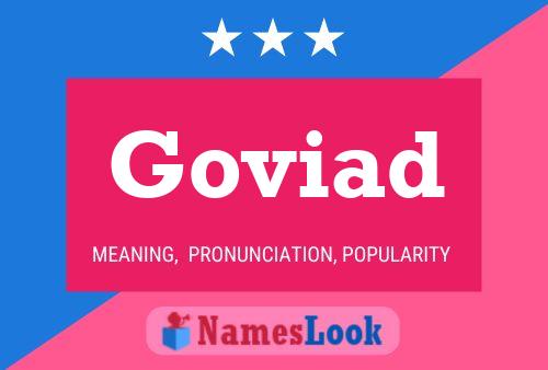 Goviad Name Poster