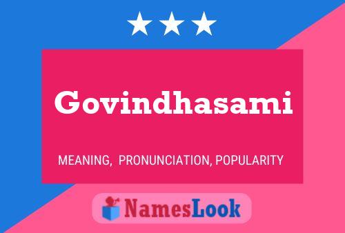 Govindhasami Name Poster