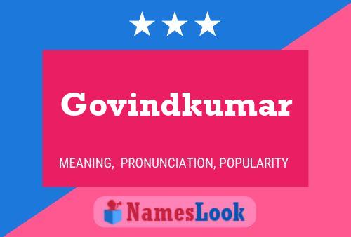 Govindkumar Name Poster