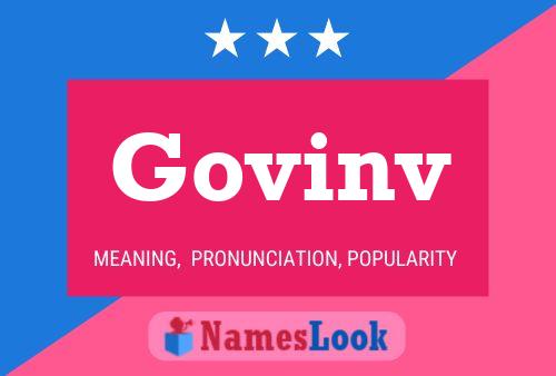 Govinv Name Poster