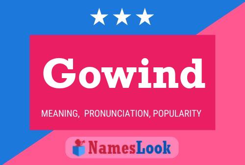 Gowind Name Poster