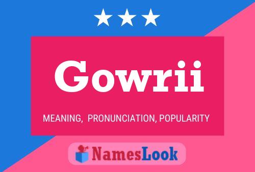 Gowrii Name Poster