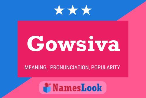 Gowsiva Name Poster