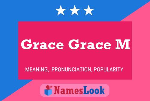 Grace Grace M Name Poster