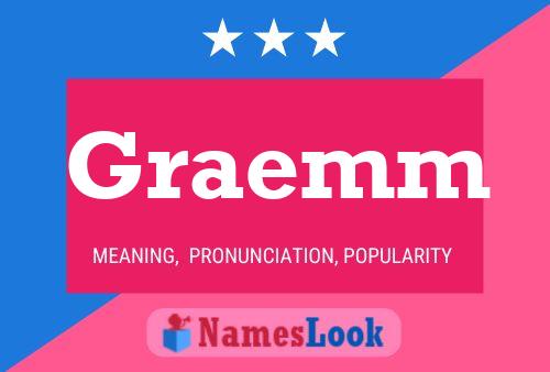 Graemm Name Poster