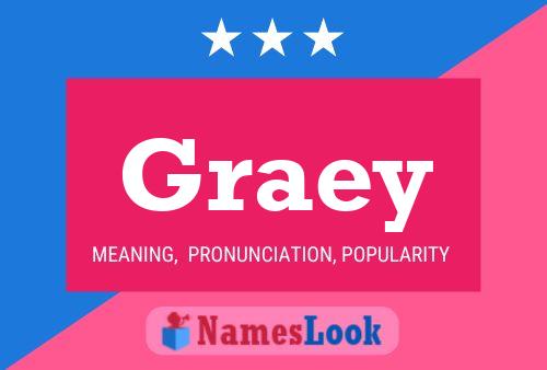 Graey Name Poster