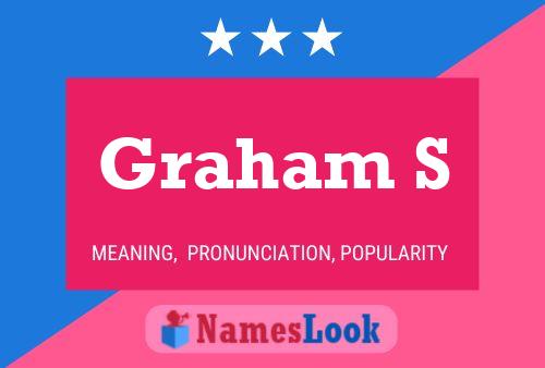 Graham S Name Poster