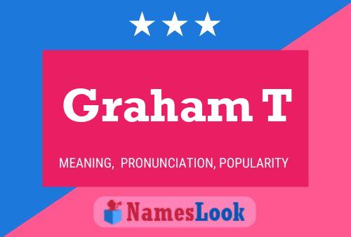 Graham T Name Poster