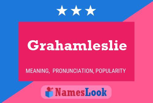 Grahamleslie Name Poster