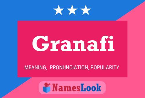 Granafi Name Poster