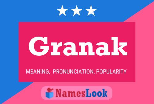 Granak Name Poster