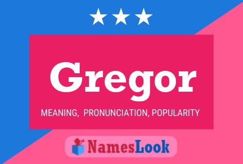 Gregor Name Poster