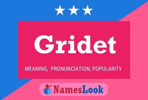 Gridet Name Poster