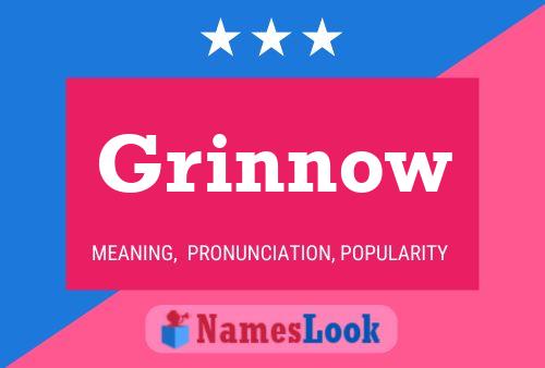 Grinnow Name Poster