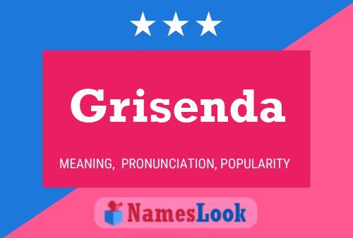 Grisenda Name Poster