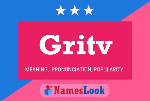 Gritv Name Poster