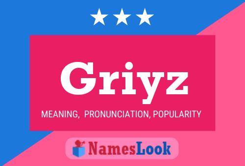 Griyz Name Poster